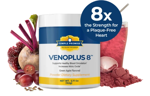 natural heart support powder for blood flow and energy